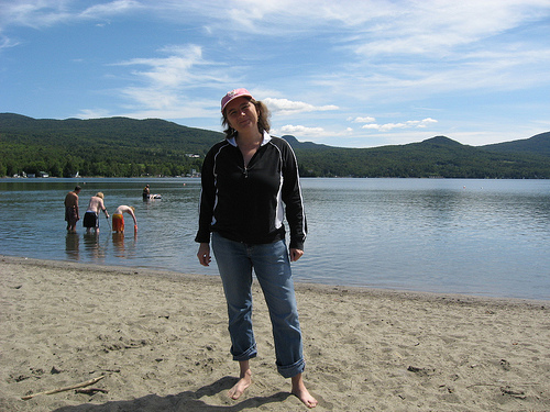 Kim at Lake Willoughby