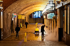 Cleaning The Arches